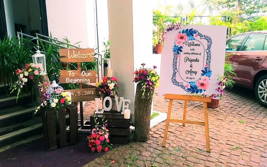 wedding display